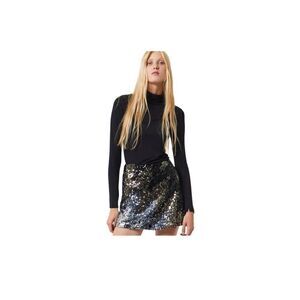 FRENCH CONNECTION Emin Sequined Mini Skirt Size US 6 NWOT